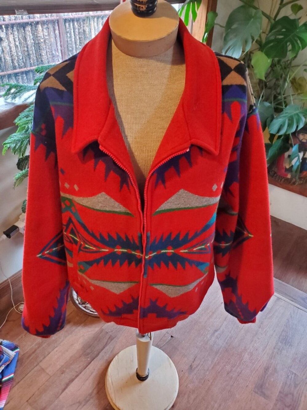 Pendleton wool bomber jacket